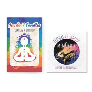 Offre de lancement -  le jeu des 7 Familles Chakras et Émotions & le jeu du MémOracle